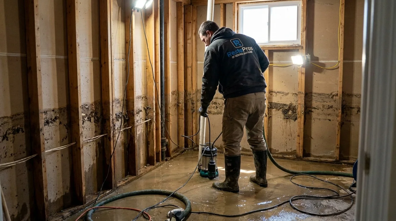 24/7 Emergency Basement Flooding Cleanup in Rockville